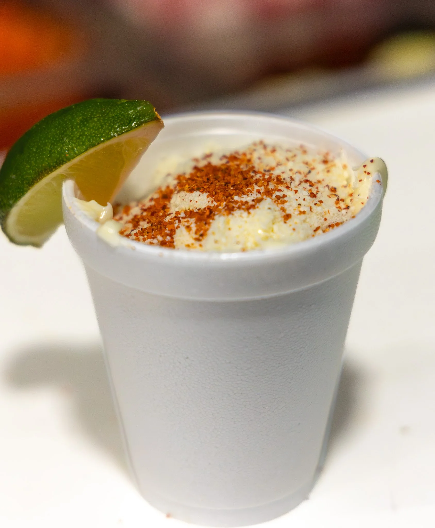 Elote in a cup