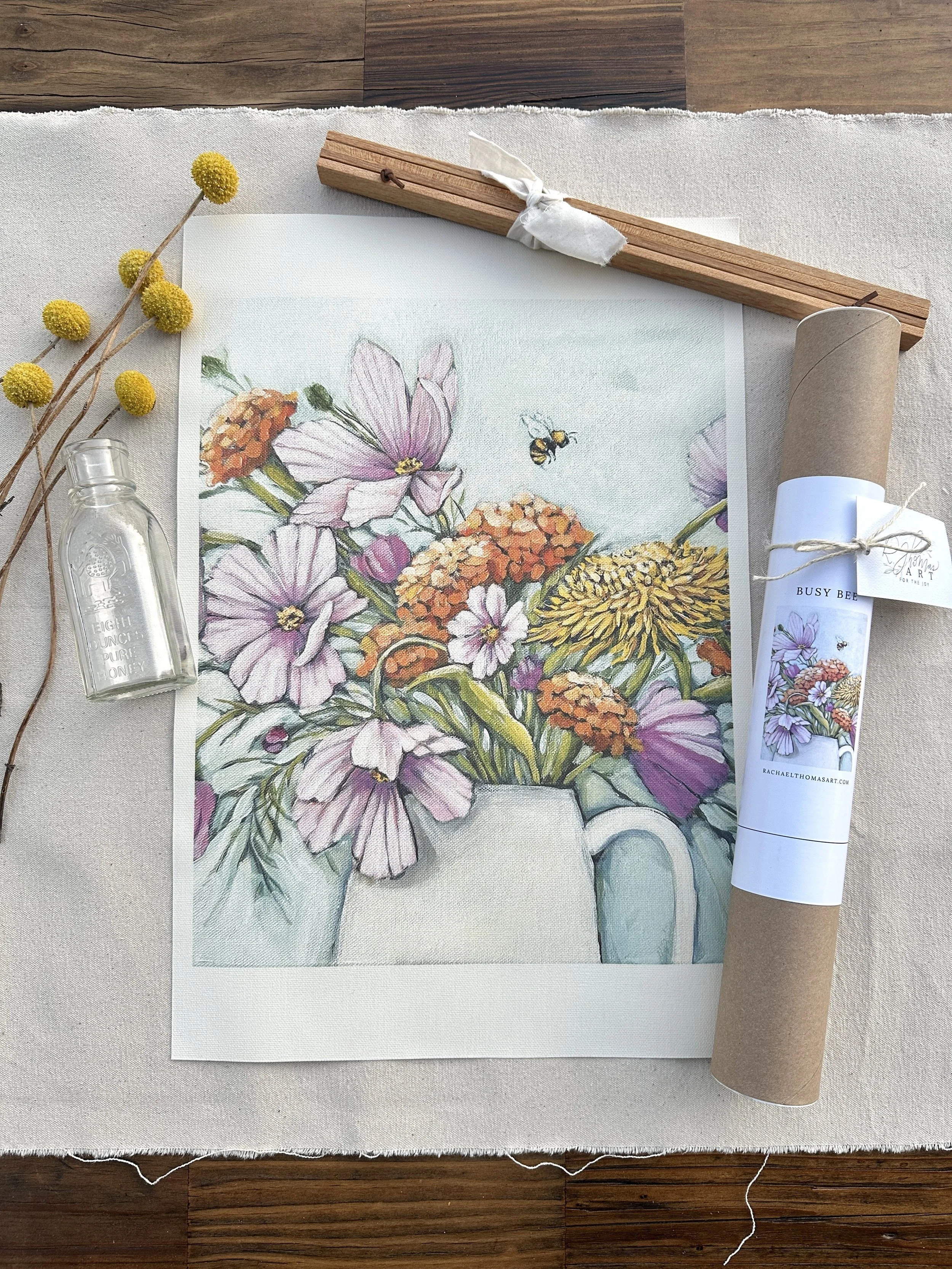 Canvas Poster Print 13x19