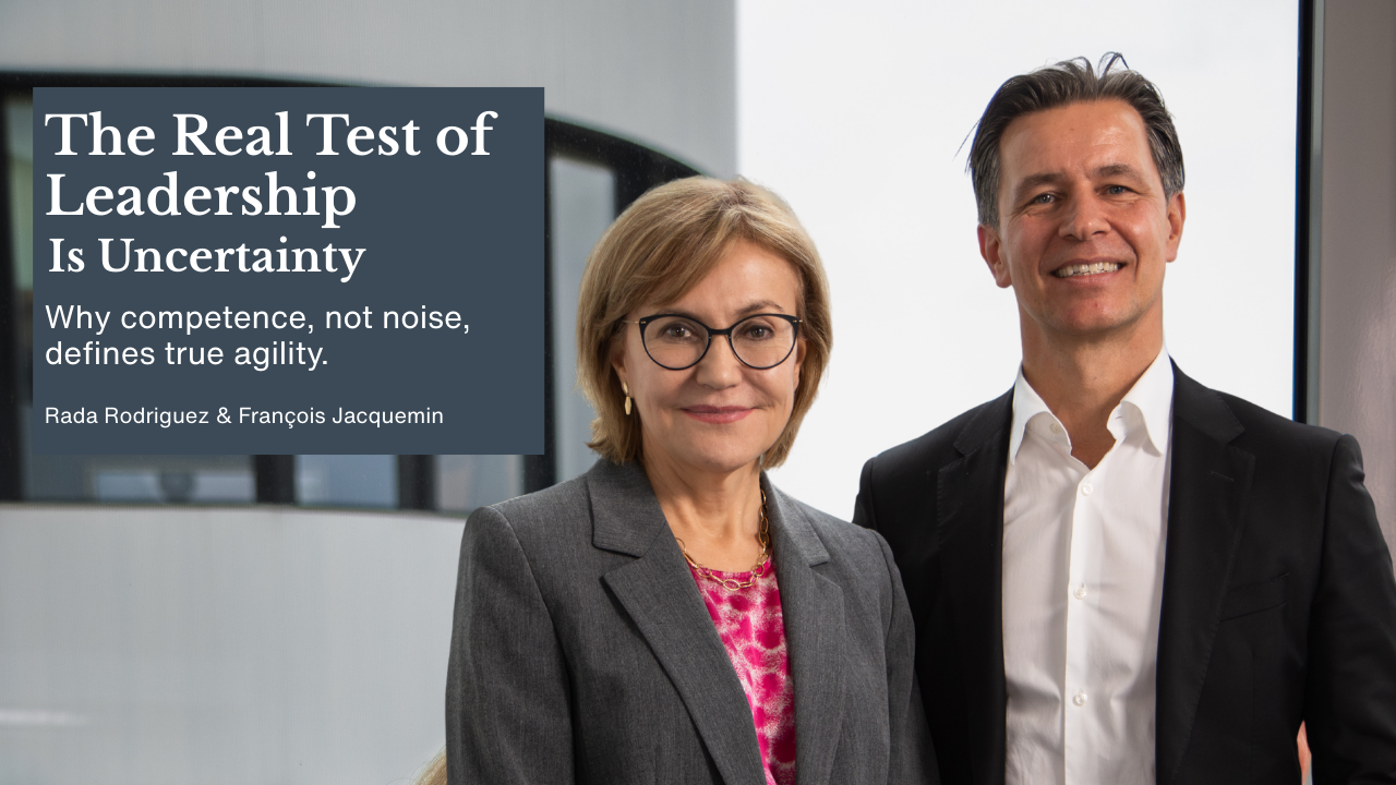 The Real Test of Leadership Is Uncertainty