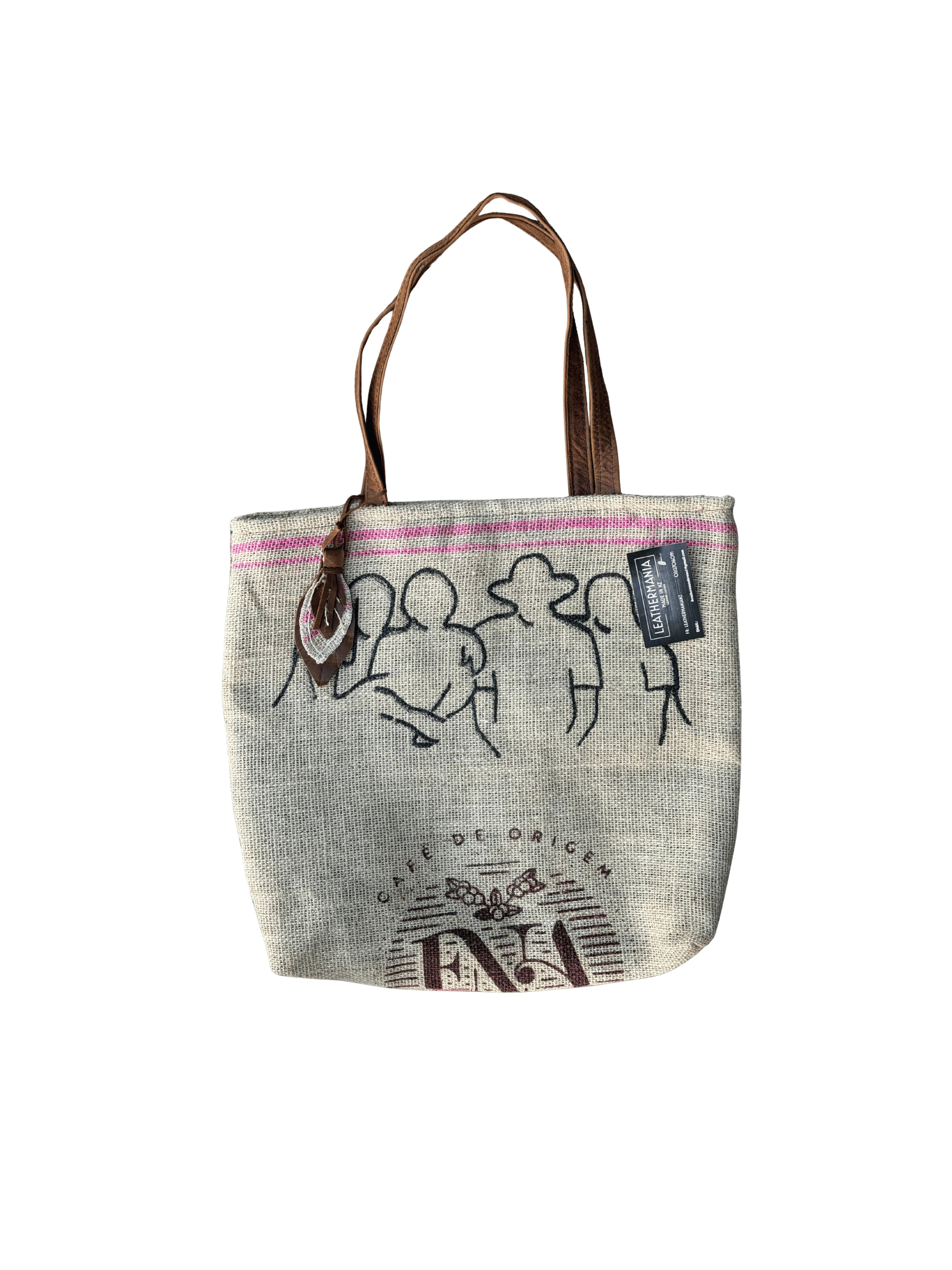 Upcycled Grain Sack Tote | Everyday Carry-All
