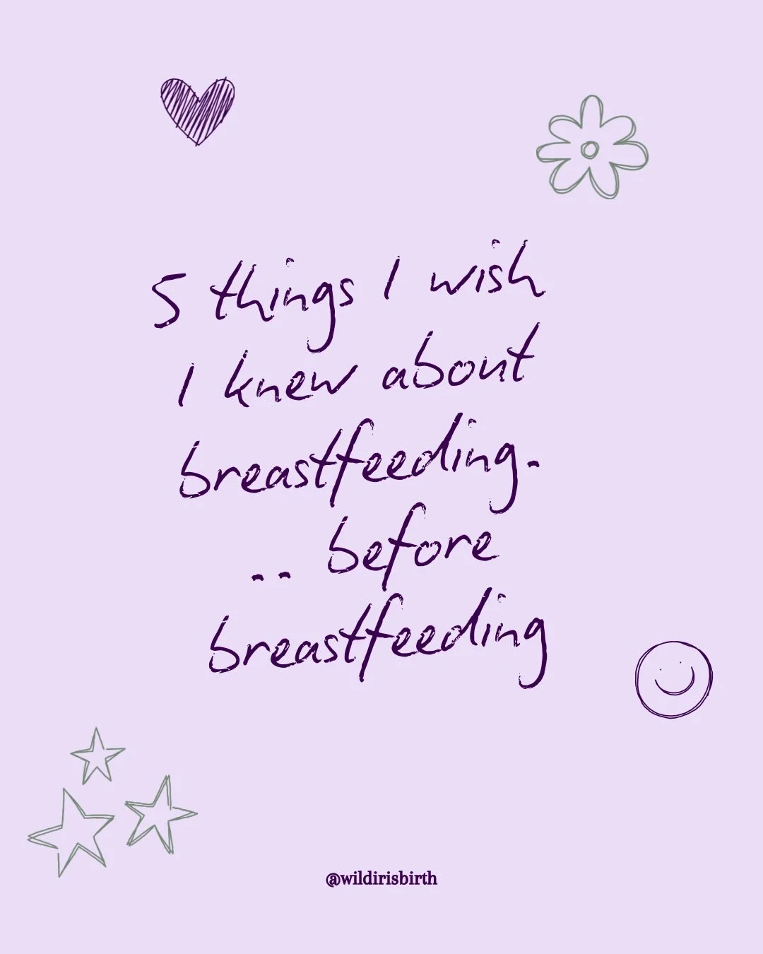 #5 is so important.  Breastfeeding is natural but it&rsquo;s alsooooo a learned skill that moms benefit from having someone in their corner, from pregnancy and through the postpartum phase. 

What was one thing you wish you knew prior to breastfeedin