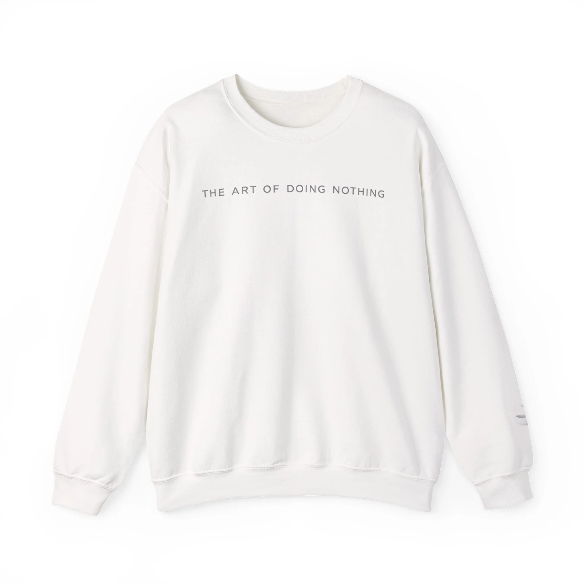 The Art of Doing Nothing Crewneck Sweatshirt | Minimal