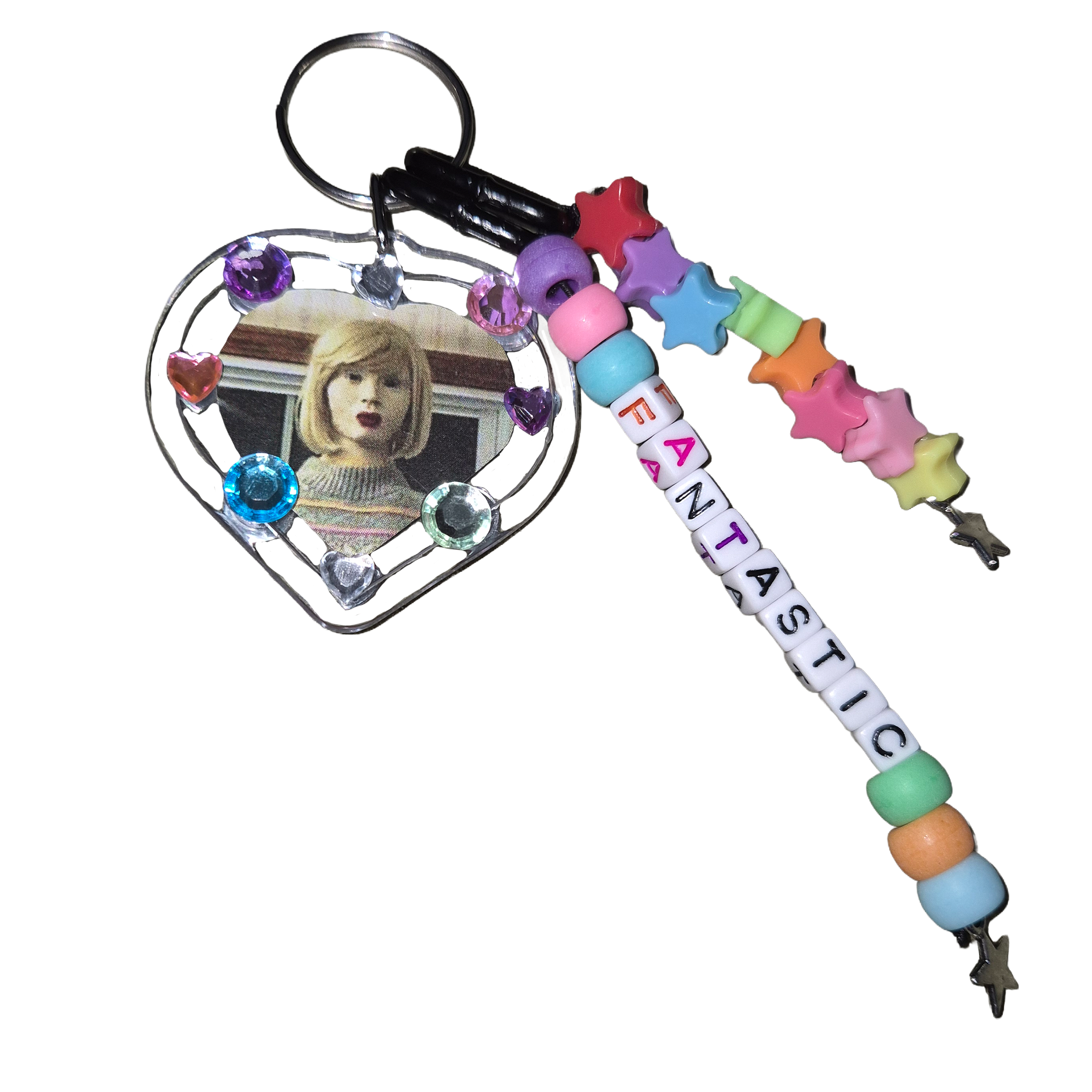 I FEEL FANTASTIC | HEART KEYCHARM