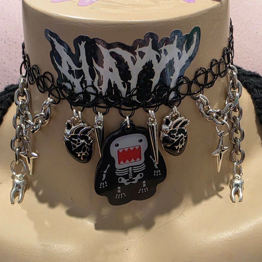 SKELLETON CHAINS  | Stretchy Choker