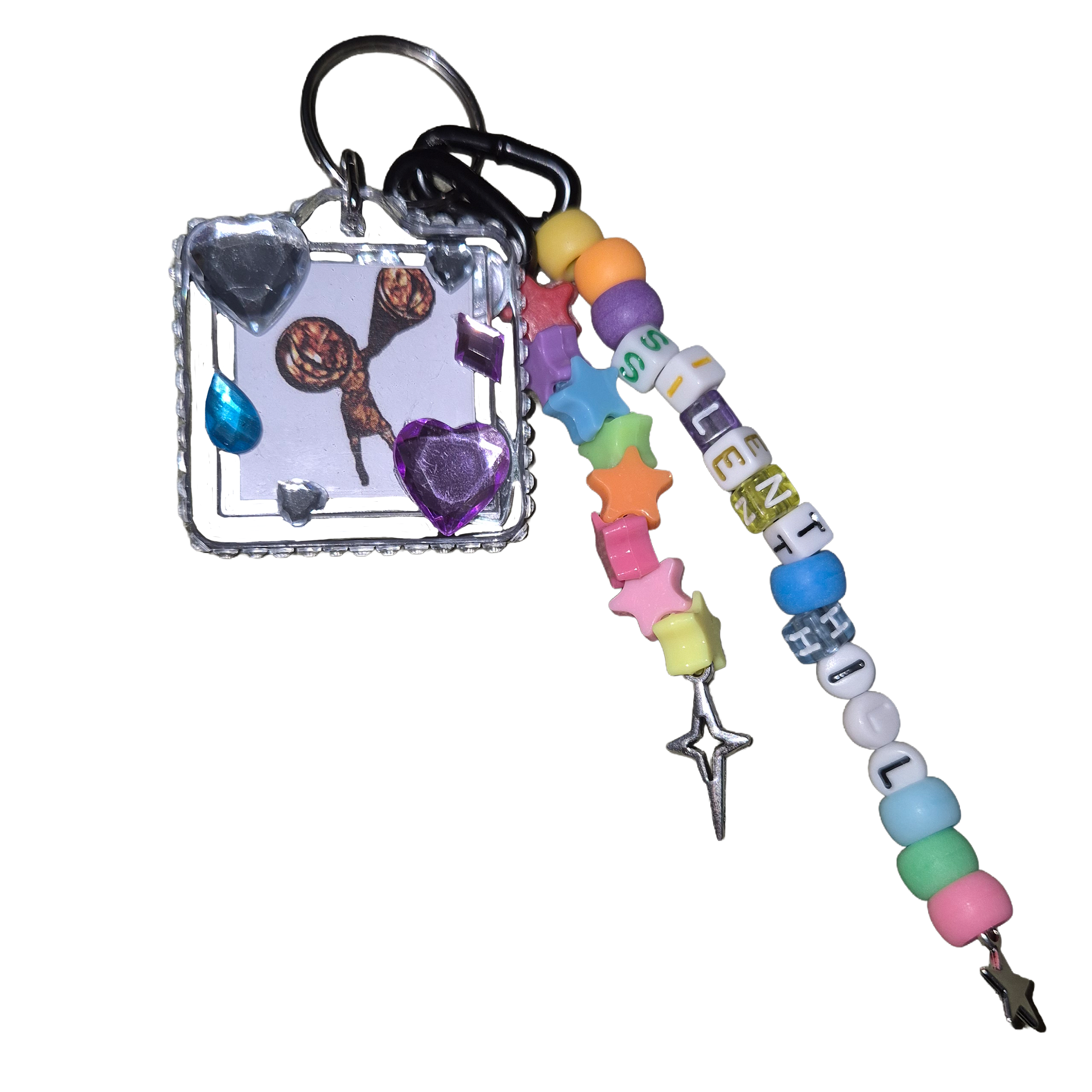 SILENT HILL | MANDARIN+CLOSER | SQUARE KEYCHARM