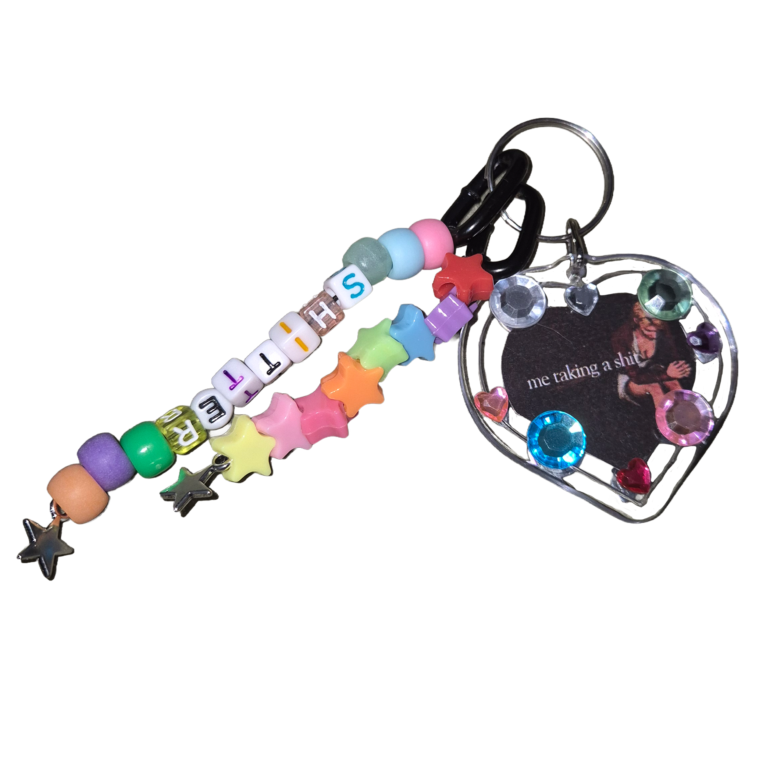 SILENT HILL | SHITTER HILL | HEART KEYCHARM