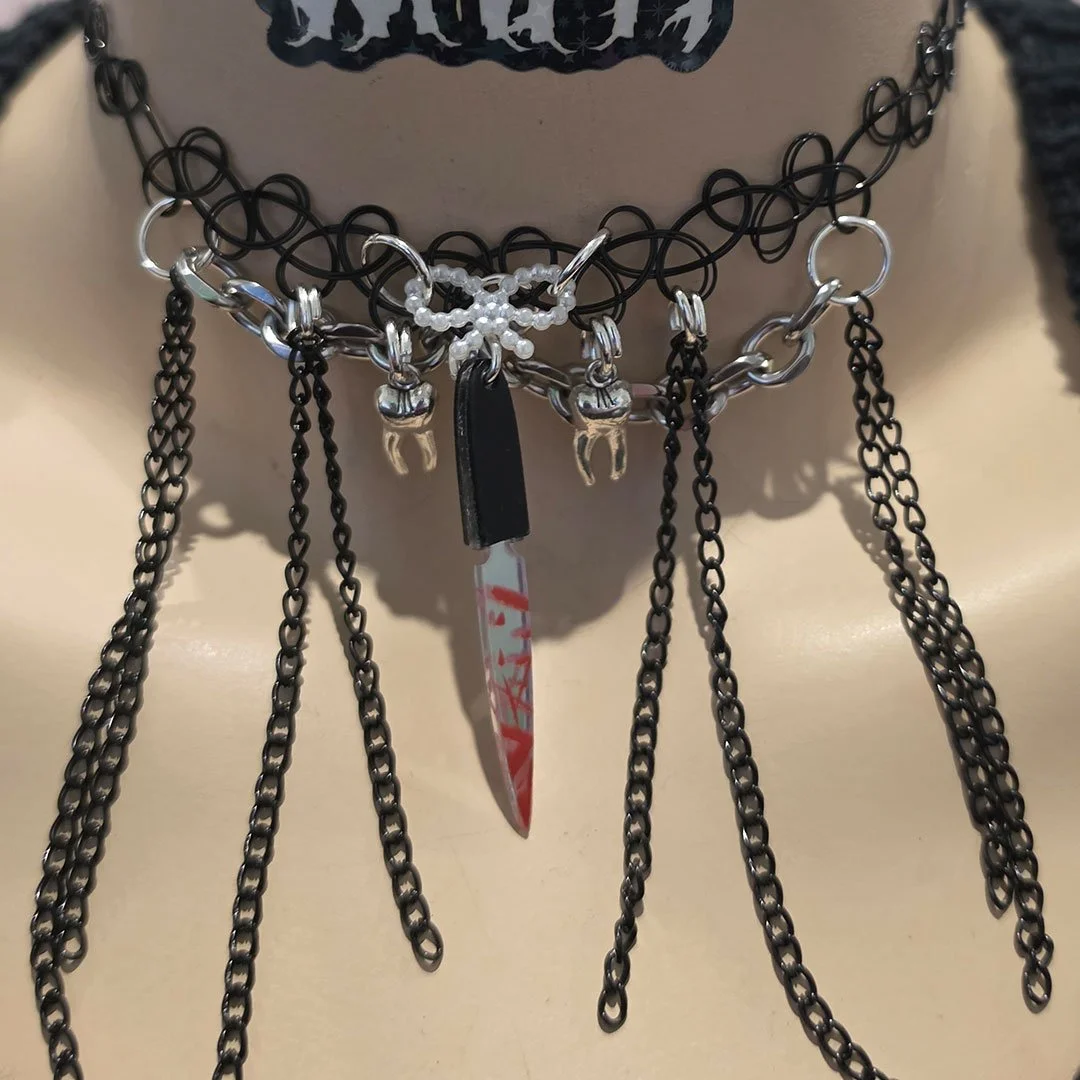 HOSTILITY CURTAIN | Stretchy Choker