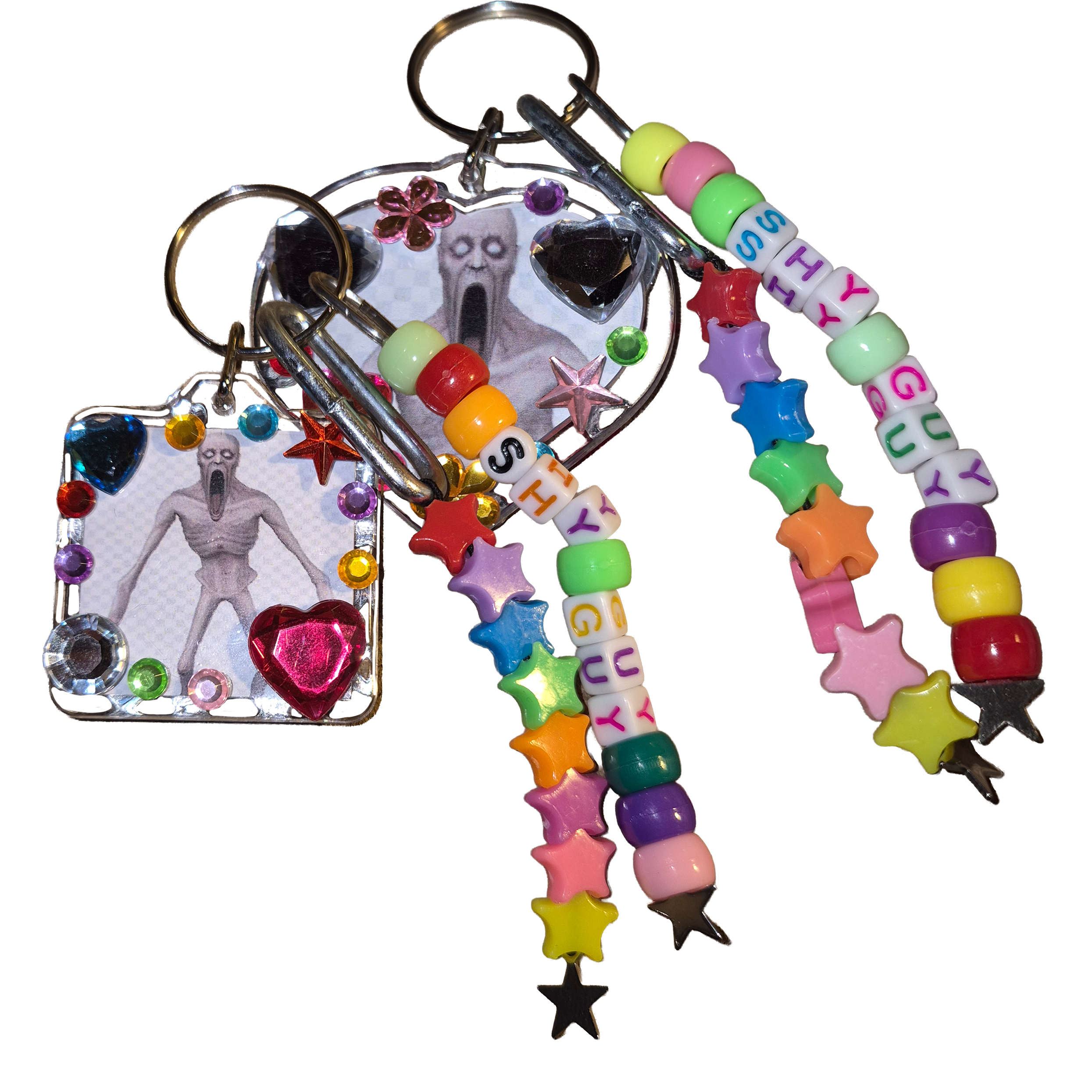 SCP-096 SHY GUY keycharm
