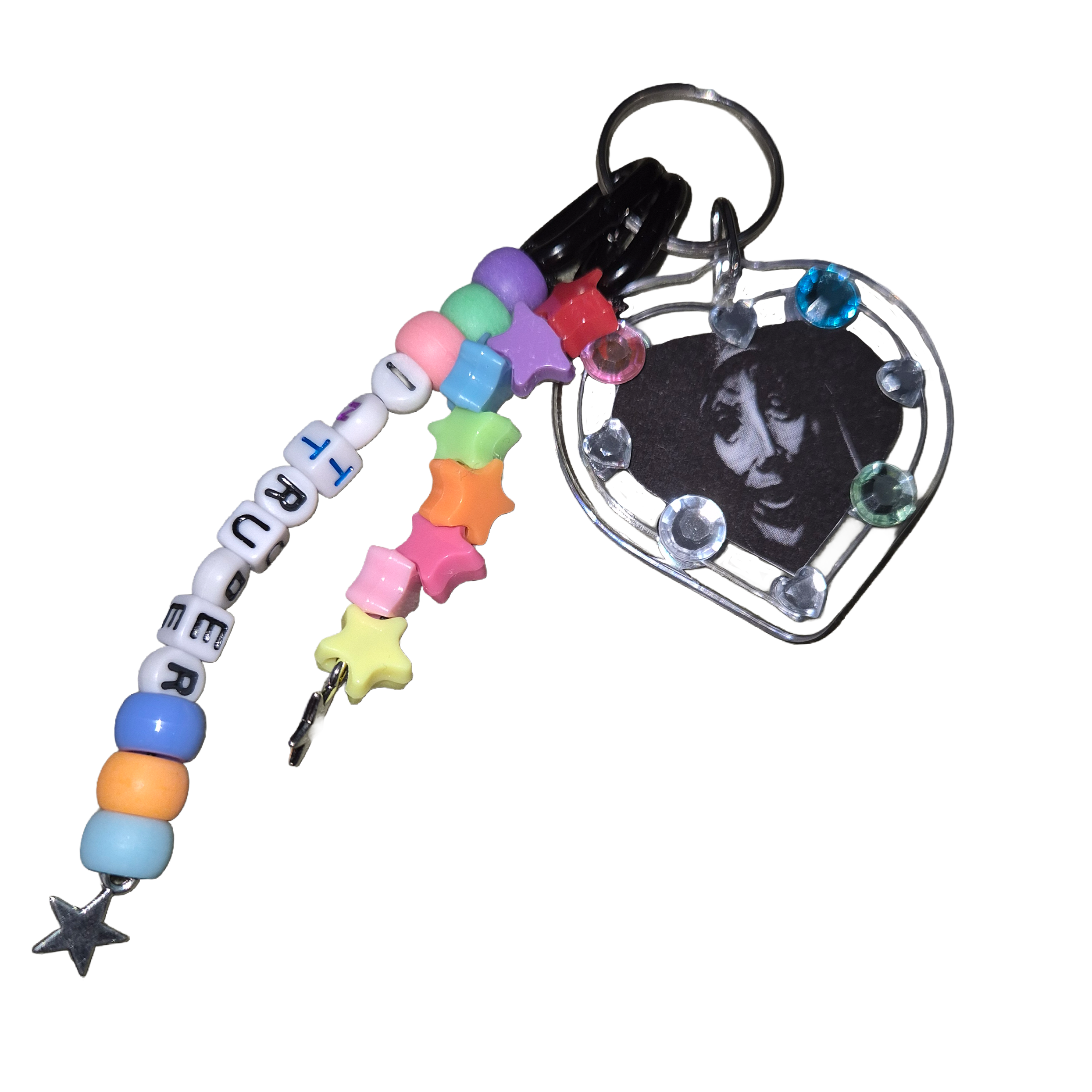 MANDELA CATALOGUE | INTRUDER | HEART KEYCHARM