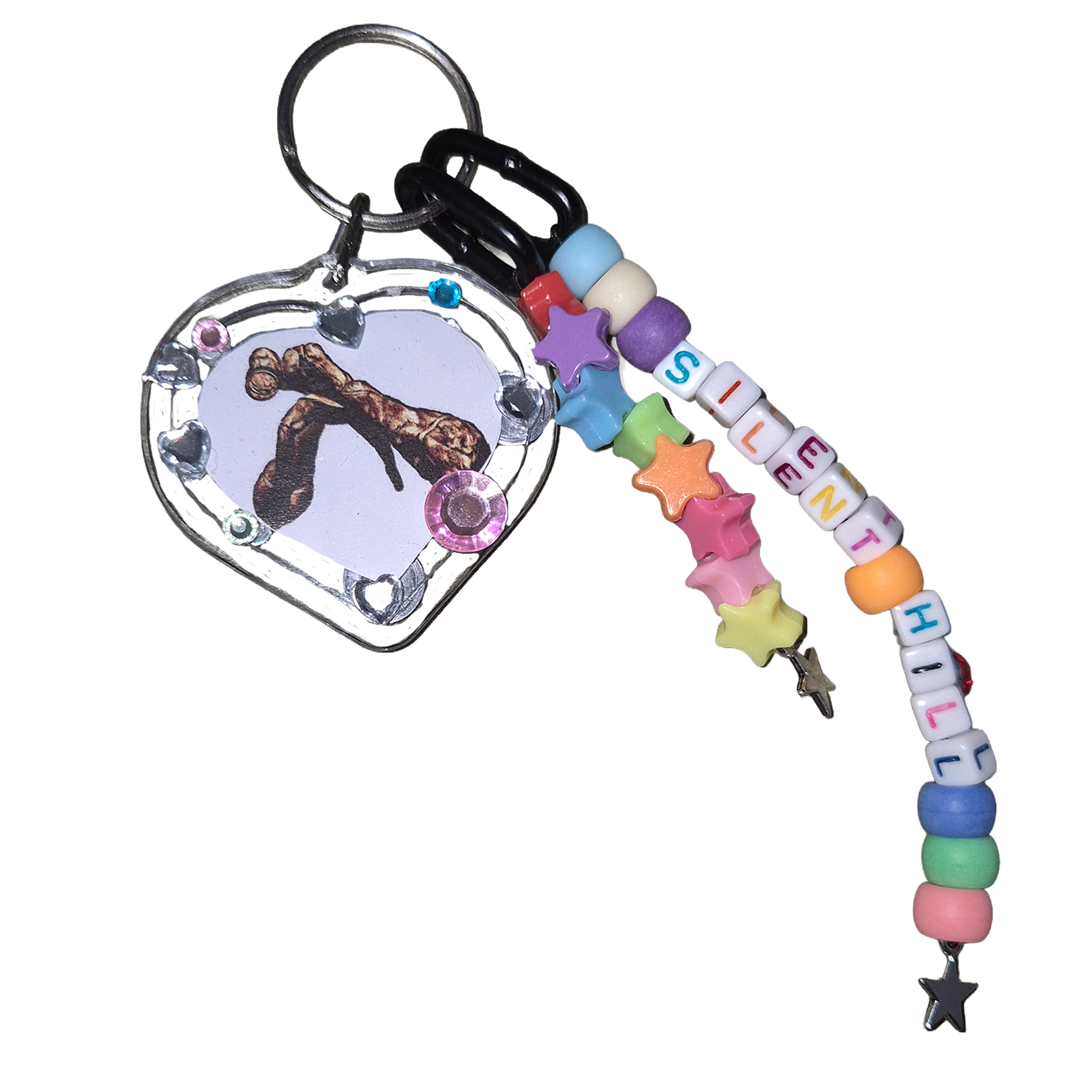 SILENT HILL | MANDARIN+CLOSER | HEART KEYCHARM