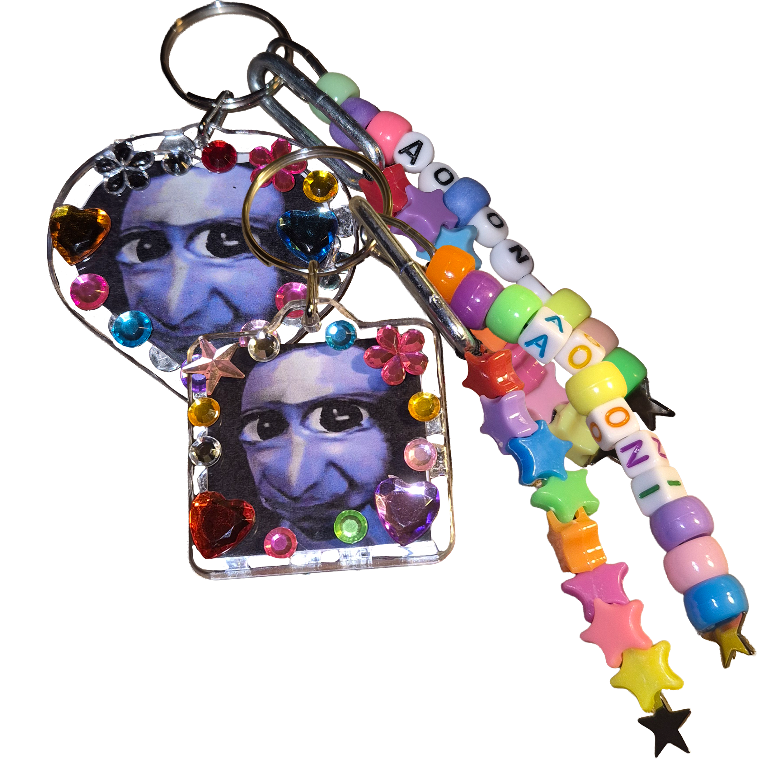 AO ONI keychain [MEME]