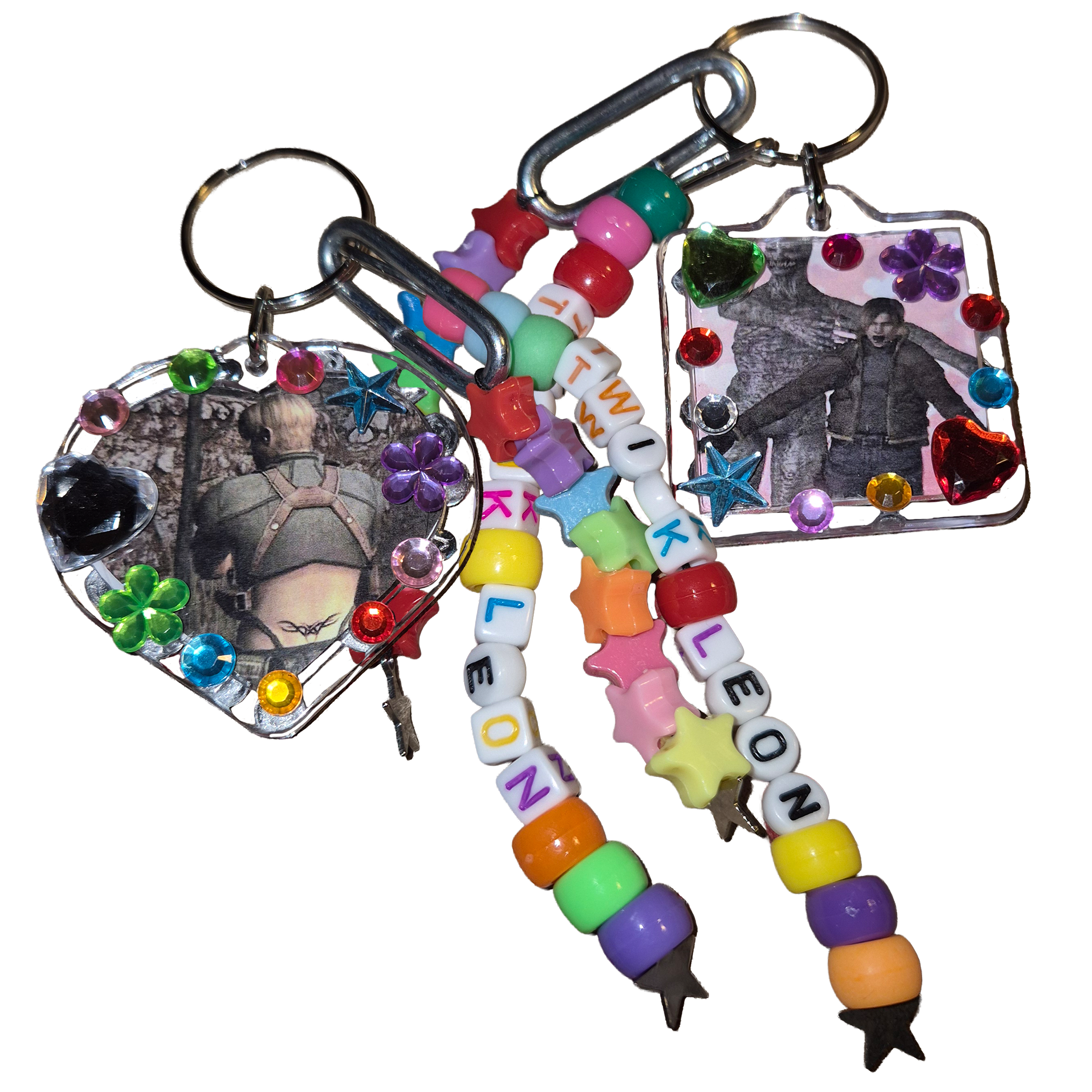 RESIDENT EVIL TWINK LEON keycharm