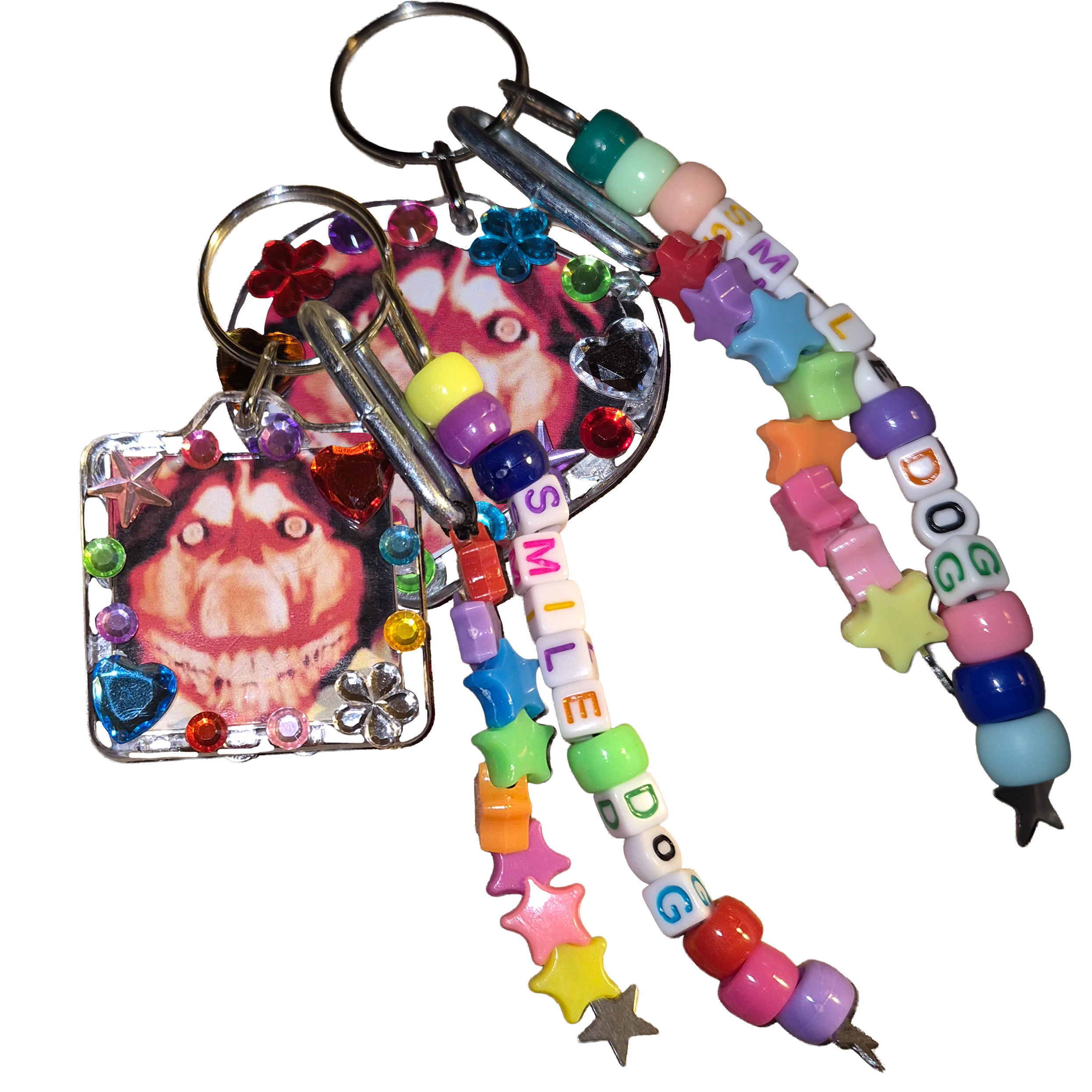 SMILE DOG keycharm