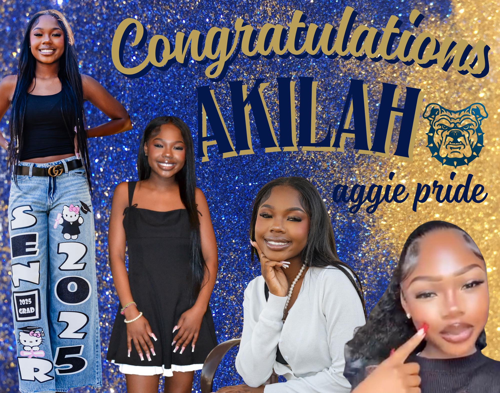 Celebrating the Graduate-College Decision gift box