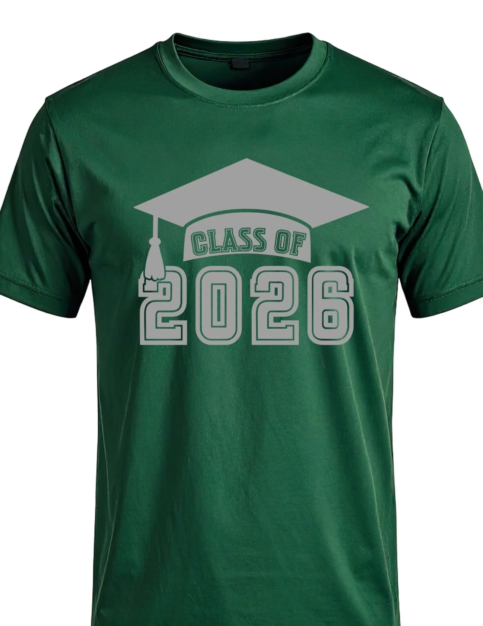 Class of 2026 Graduation T-Shirt (customize colors to match your school)