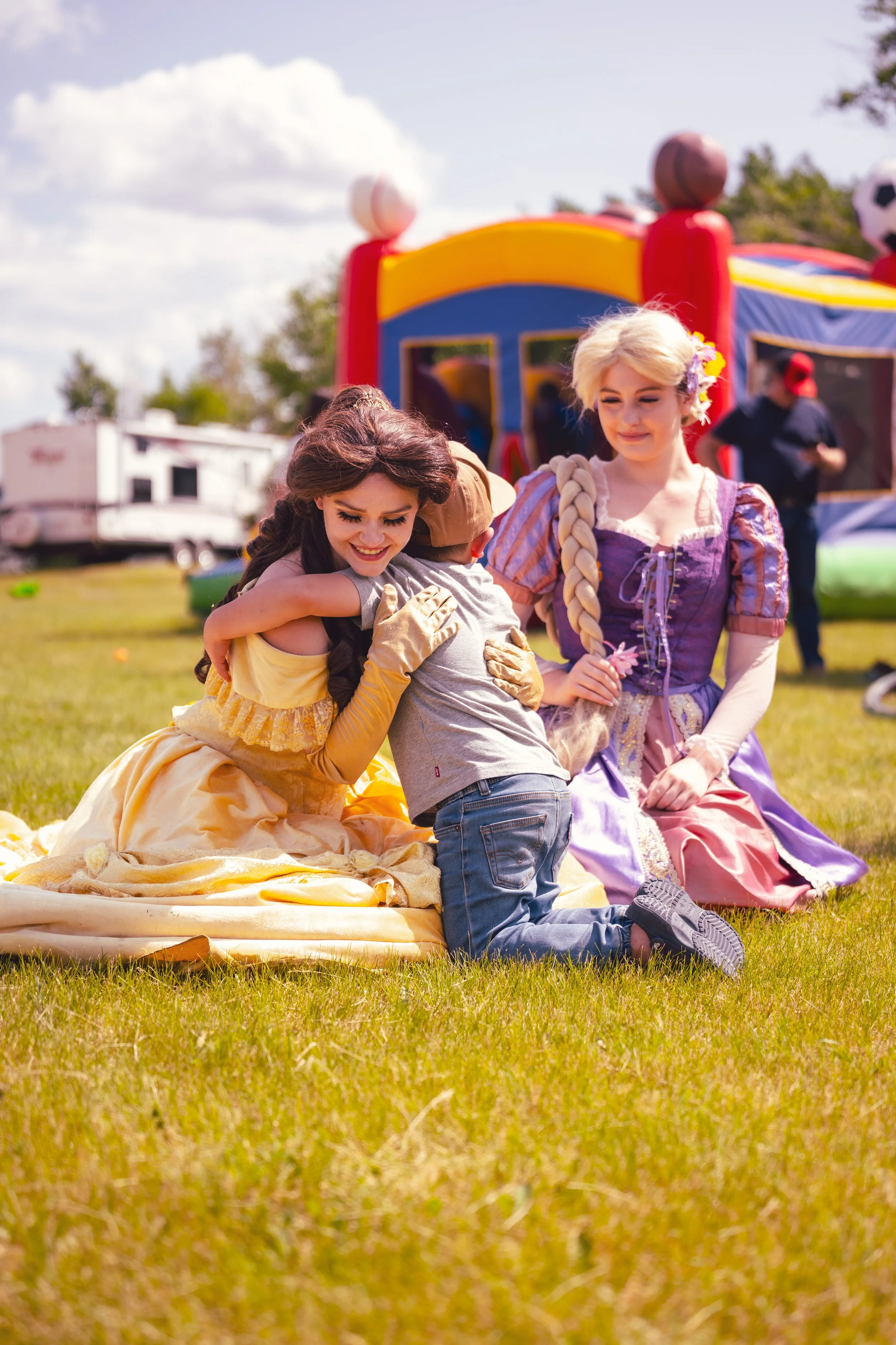 belle and rapunzel, Authentic fairytale princesses