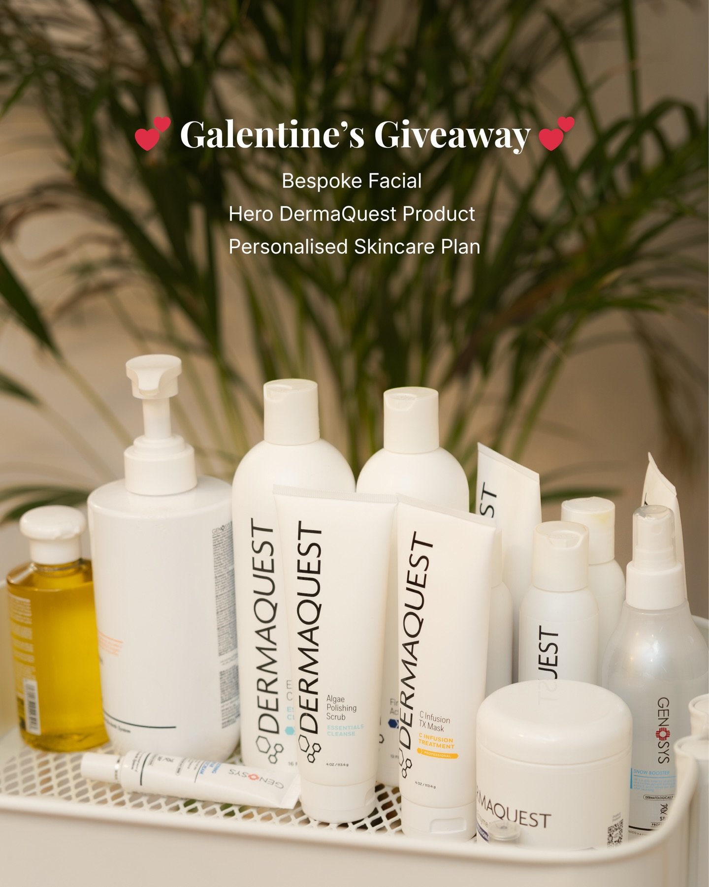 💖 GALENTINE&rsquo;S GIVEAWAY 💖

Because the only thing you really need for Valentine&rsquo;s is a great facial and a solid skincare routine 💕

To celebrate Galentine&rsquo;s, I&rsquo;m gifting one of you a skin-focused treat designed entirely arou