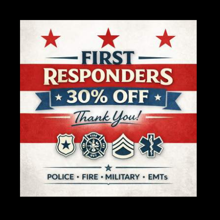 First Responders Discount – 30% Off