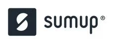 Sumup logo with a stylized 'S' icon and the word 'sumup' next to it.