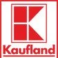 Kaufland logo featuring a red square with white and red geometric shapes