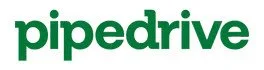 Pipedrive logo in green text