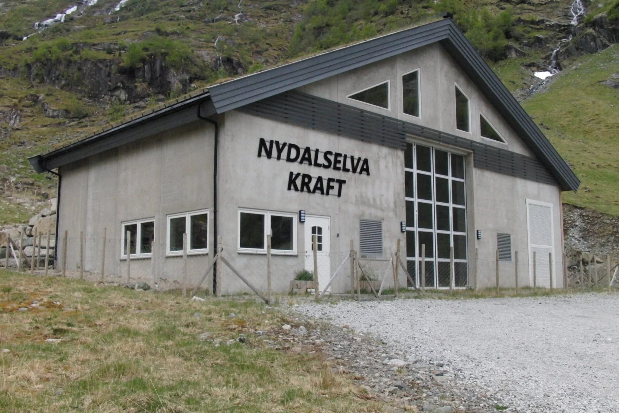 Kraftverket til Nydalselva kraftverk.