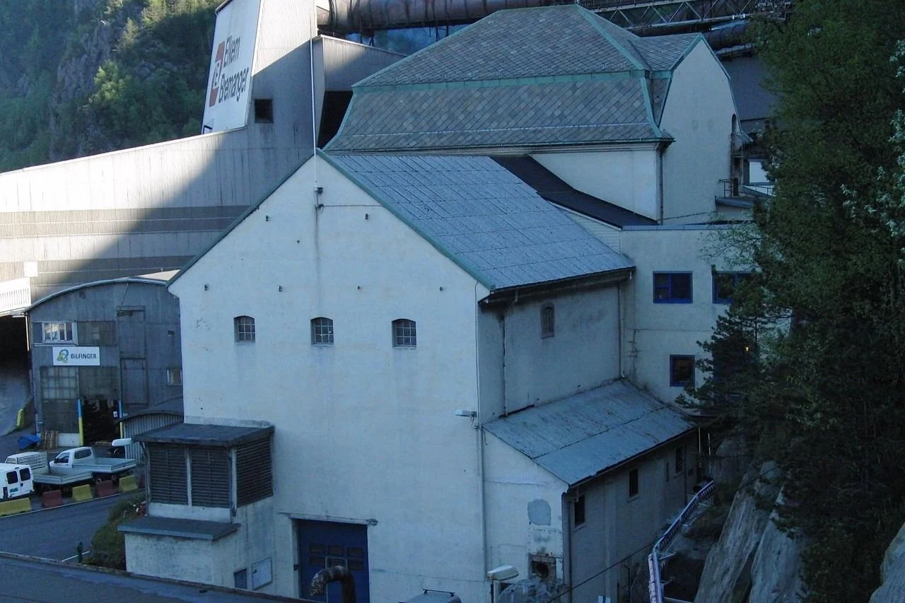 Kraftverket til Svelgen 1.