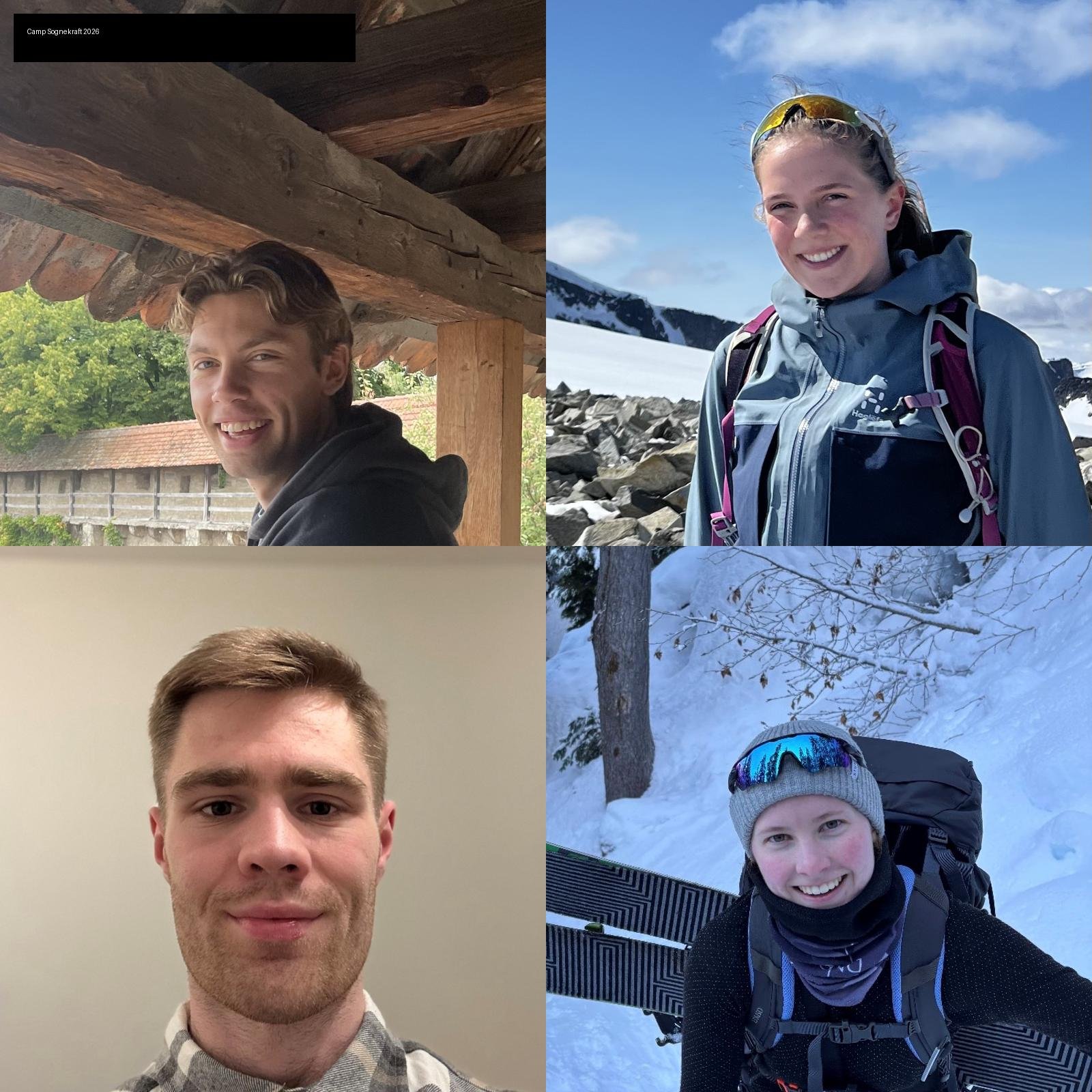 280 søkte - desse fire er klare for Camp Sognekraft 2026