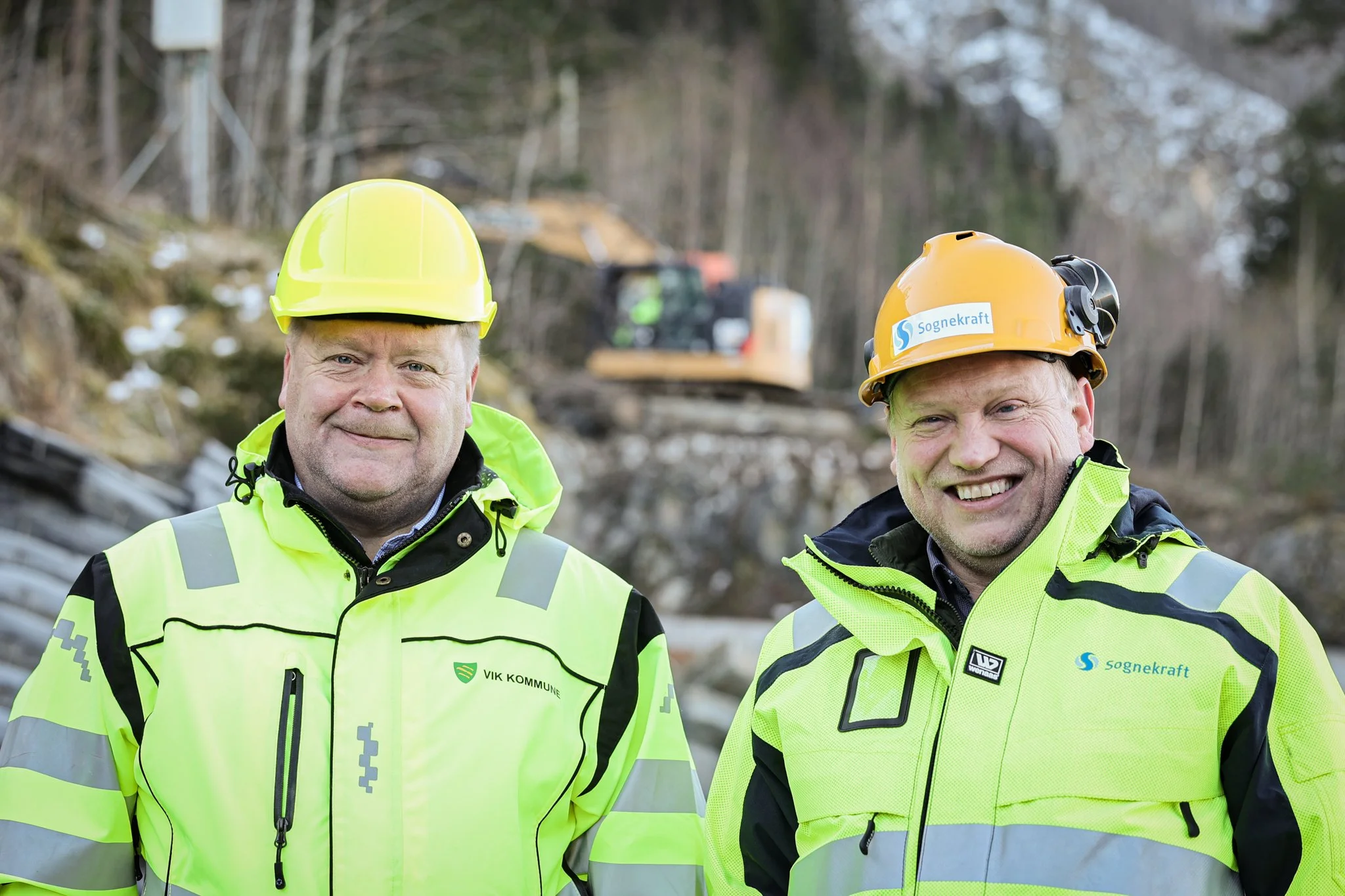 Feios kraftverk under bygging