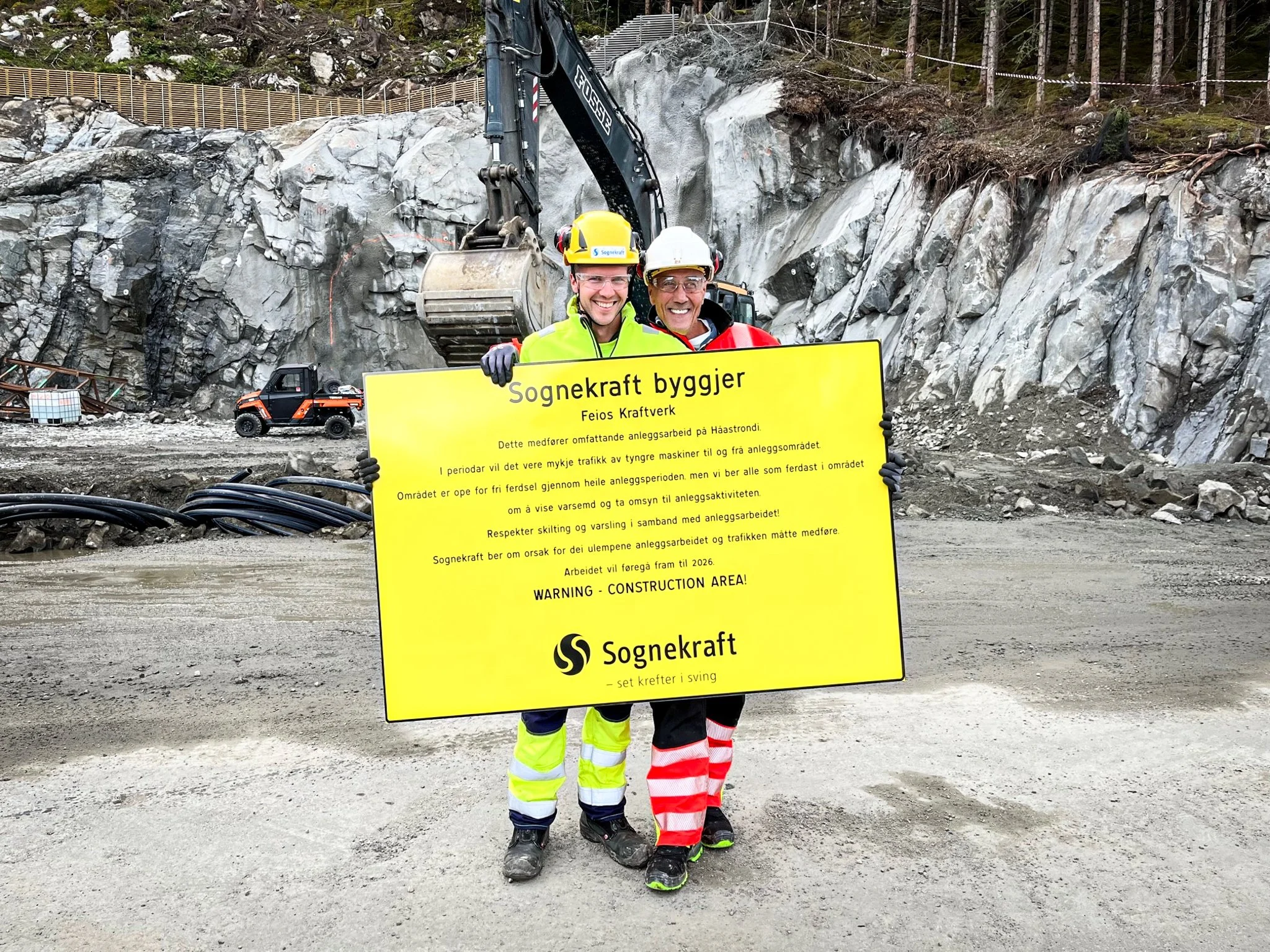 Sognekraft held skilt saman med Veidekke i Feios