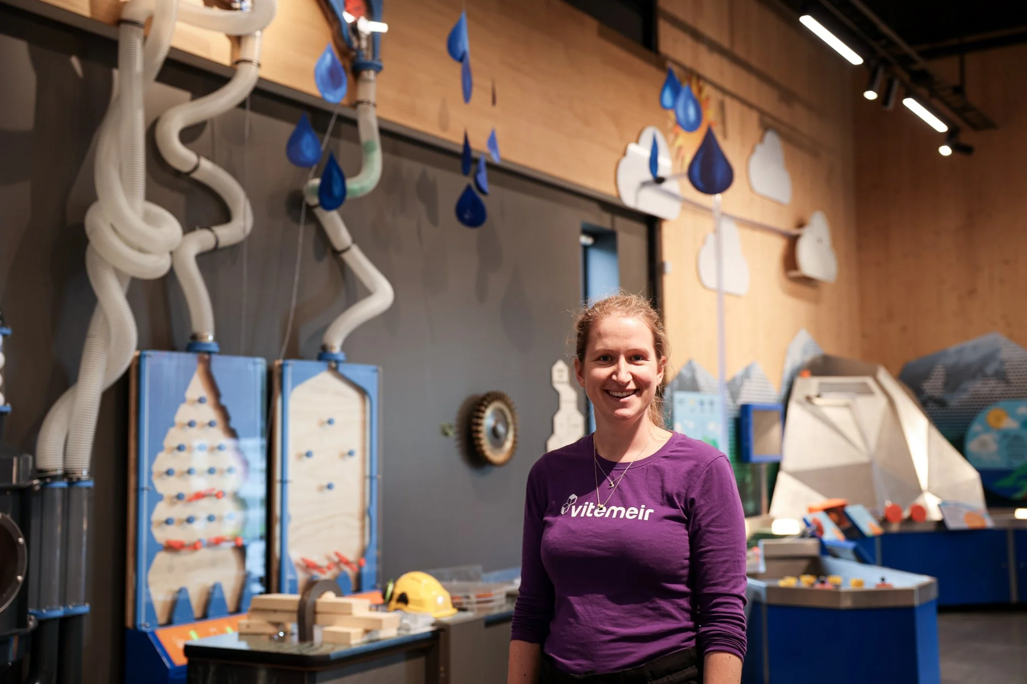 Portrett smilande Marit