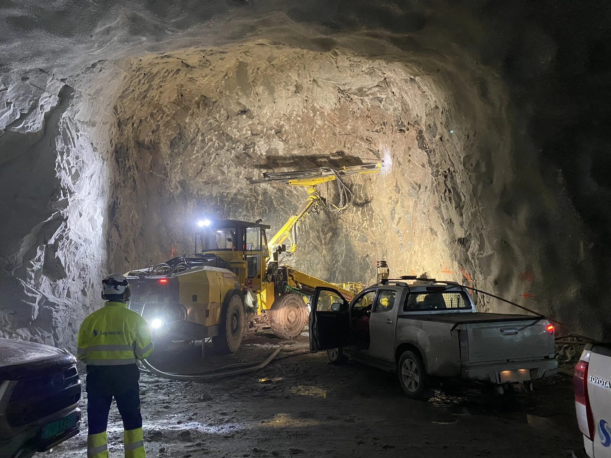 utsprenging trafohall