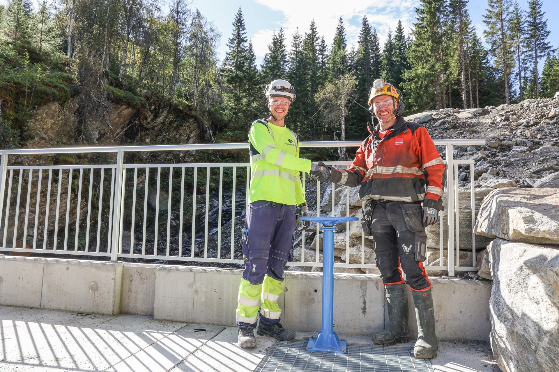 Feios kraftverk fylt med vatn for første gong – testkøyring neste