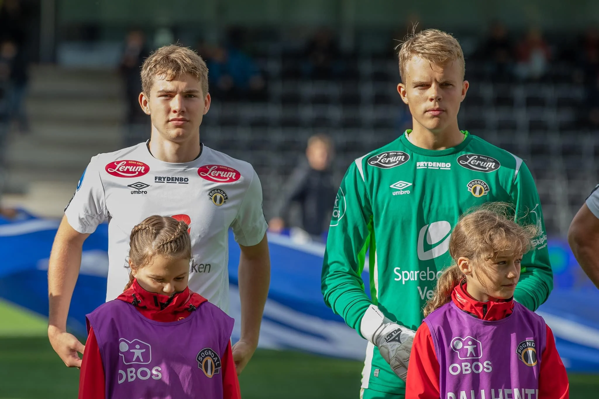 Bilete frå fotballkamp Sogndal.