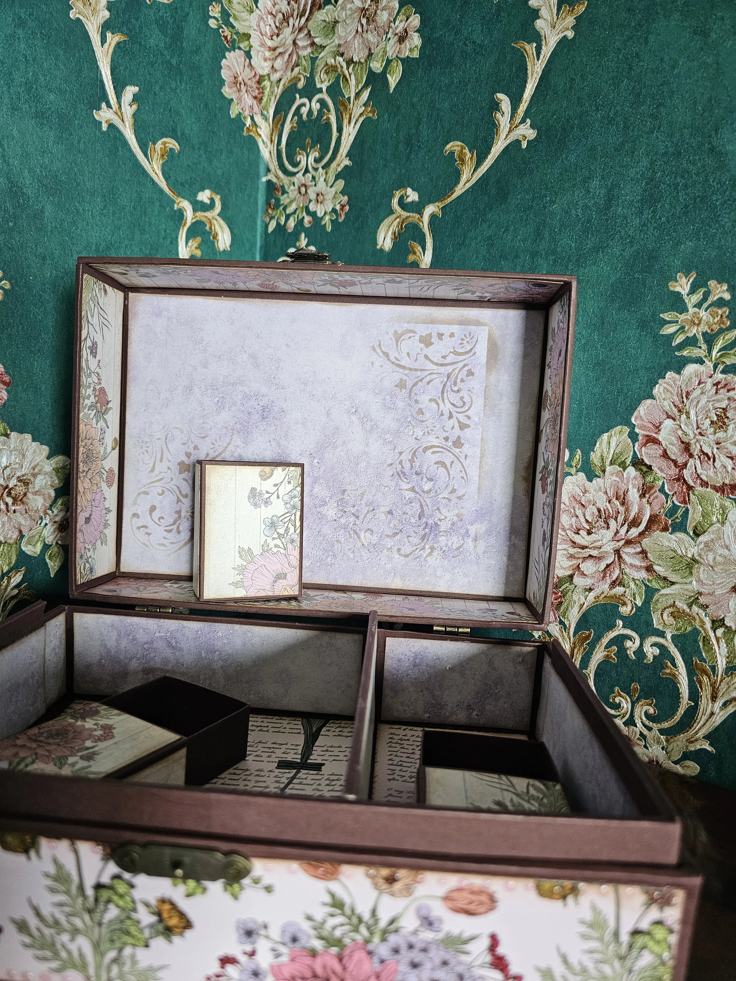 Handmade desk organizer – custom paper goods