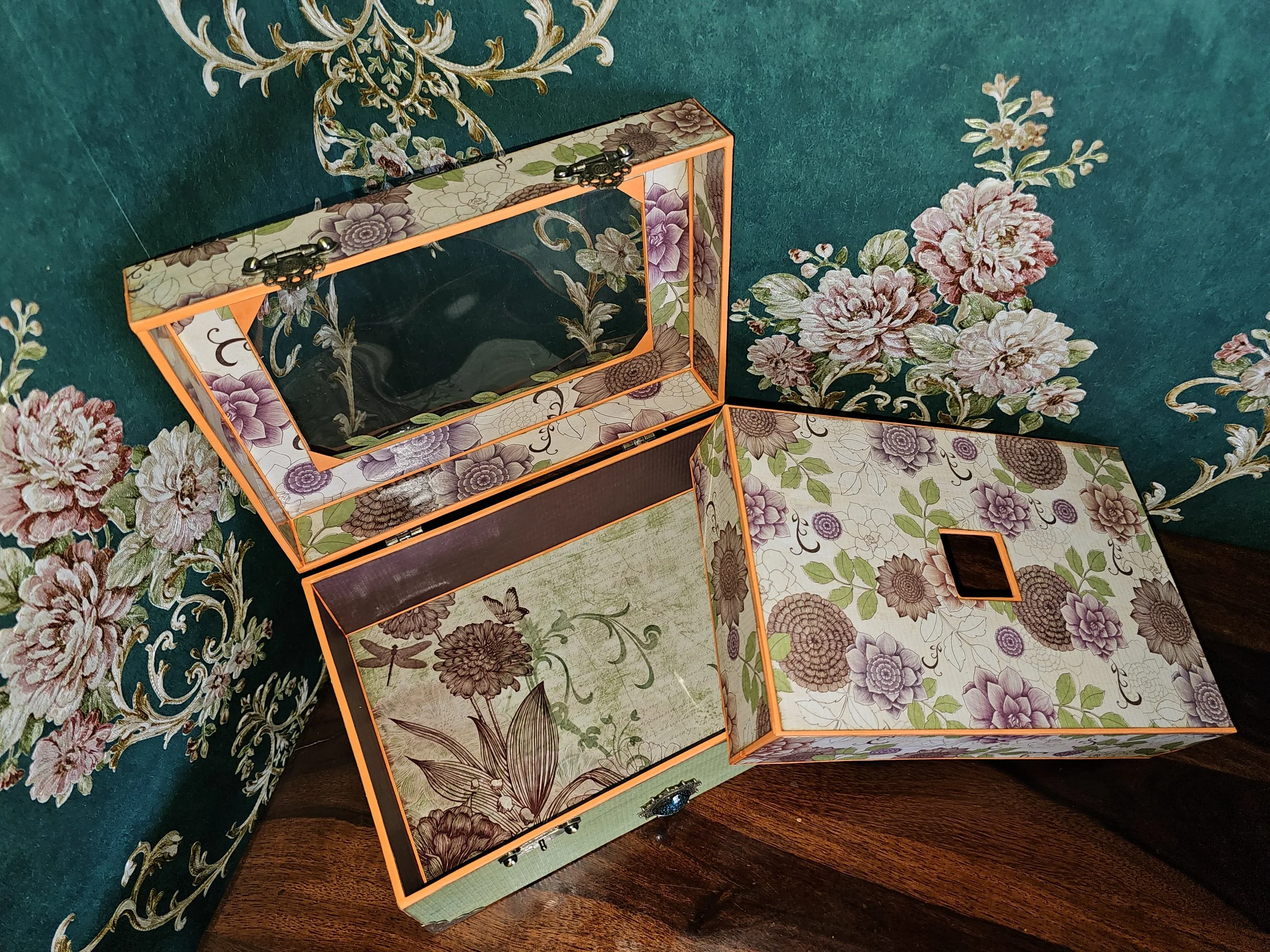 handmade desk organizer – custom paper goods