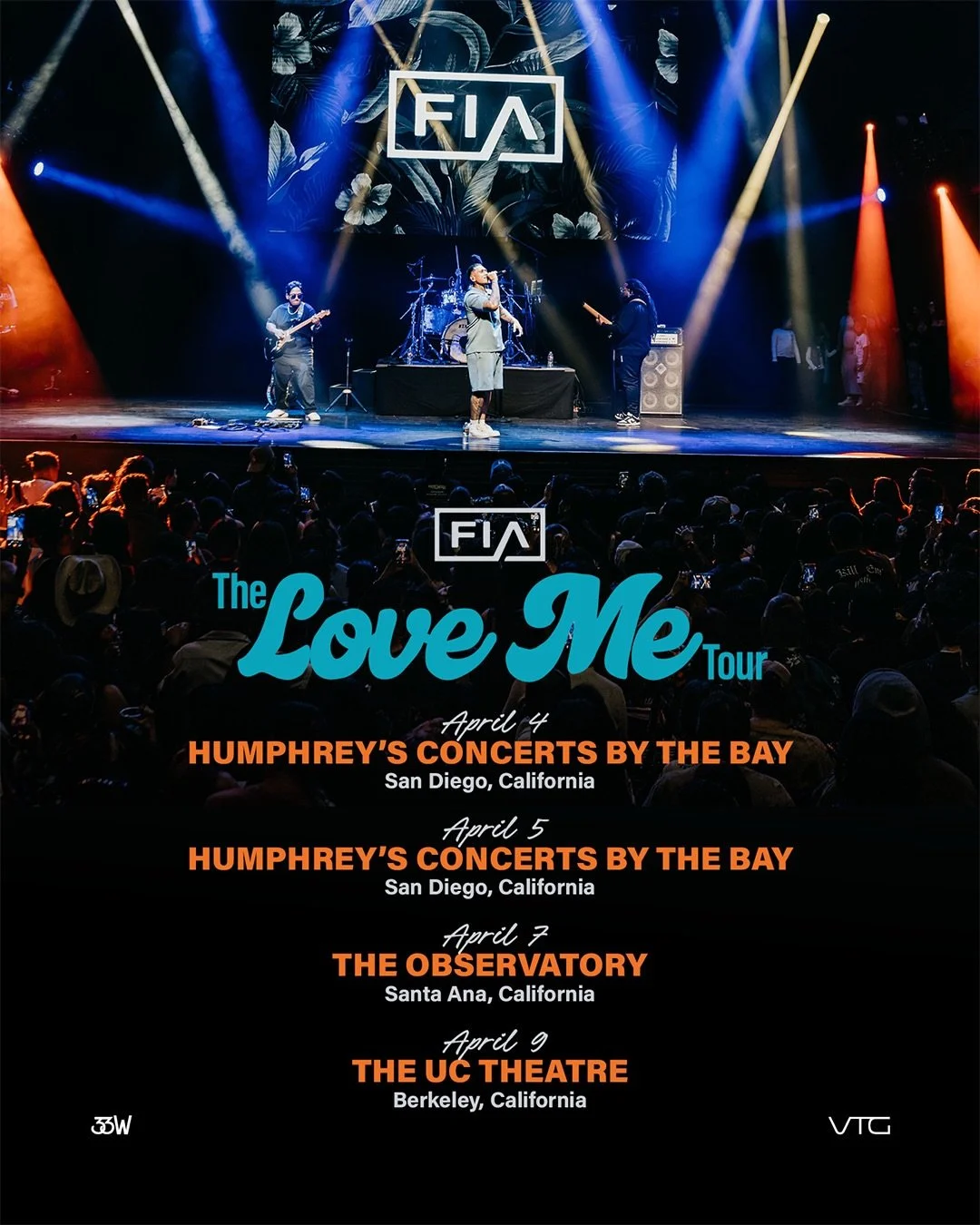 This is it. The finale. And we&rsquo;re ending it in California. 🌺🔥

From Santa Ana all the way across this country and back &mdash; every city, every room, every face in that crowd has meant the absolute world to me. You showed up night after nigh