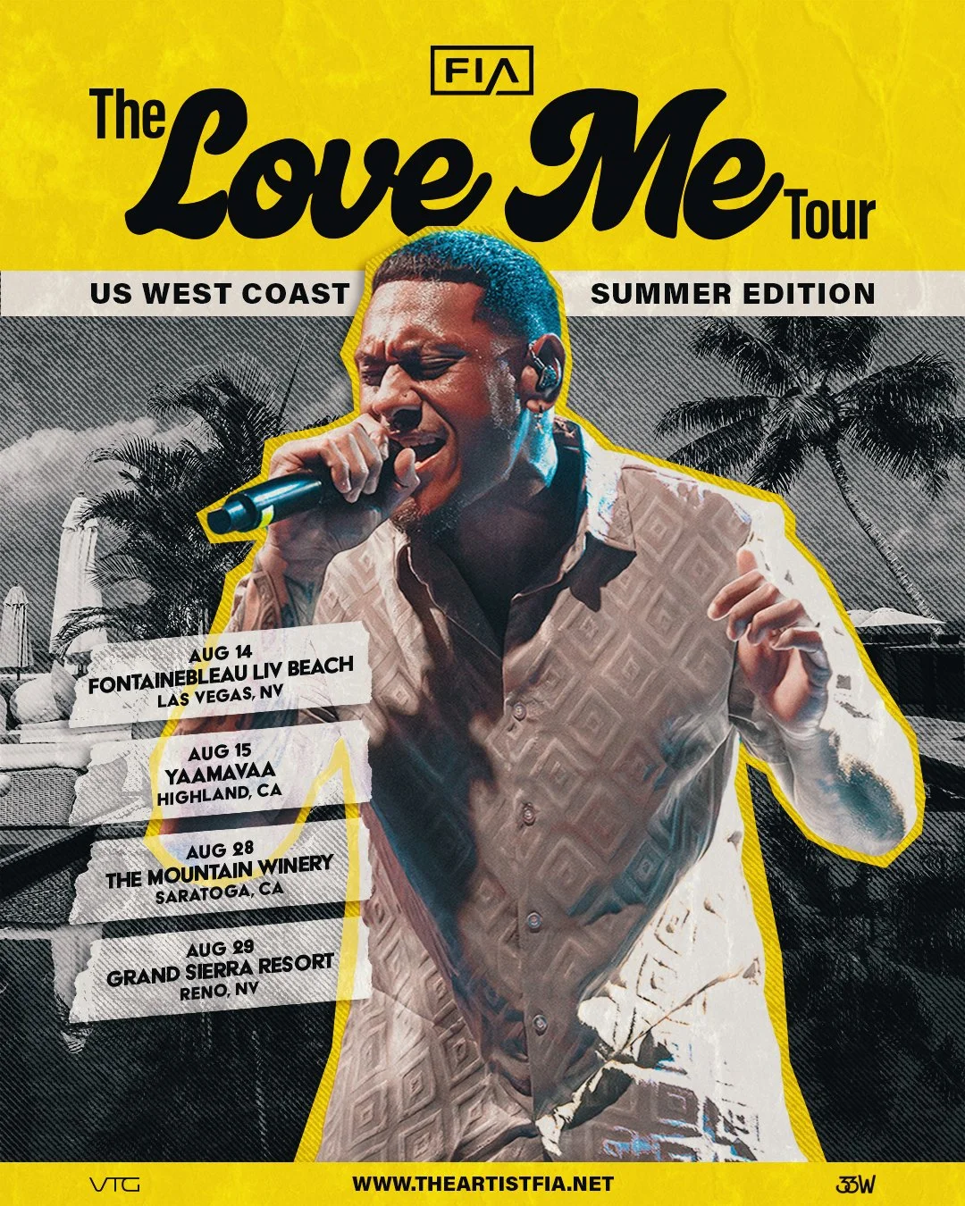 IT'S OFFICIAL. ☀️🤍 The Love Me Tour: Summer Edition is coming to the WEST COAST this August!

🌴 Aug 14 &mdash; Las Vegas, NV
🌴 Aug 15 &mdash; Highland, CA
🌴 Aug 28 &mdash; Saratoga, CA
🌴 Aug 29 &mdash; Reno, NV

Four nights, all love, all summer