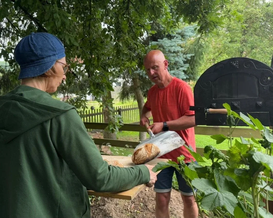 Backen im Holzbackofen