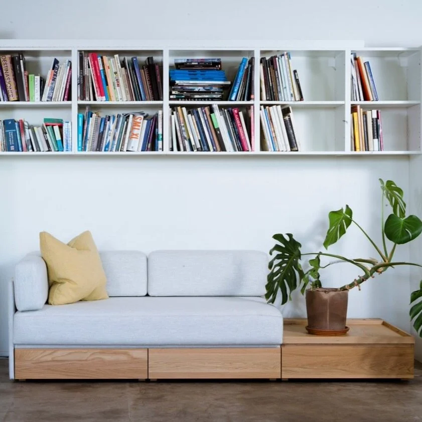 Ull & Eik Sofa- two seater with side table