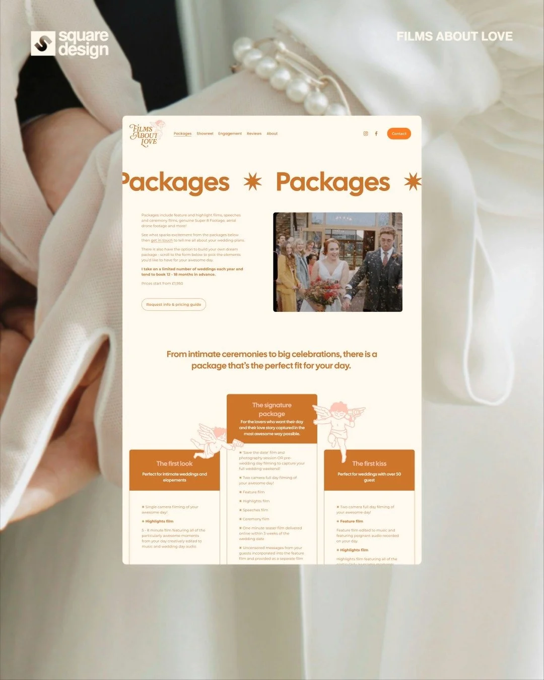 Refondre sans tout recommencer, c&rsquo;est possible ! 🙌

Pour Films About Love, @becky_kinross_videographer nous a confi&eacute; la refonte de son site Squarespace, en conservant sa structure et ses contenus existants. 

L&rsquo;objectif : modernis