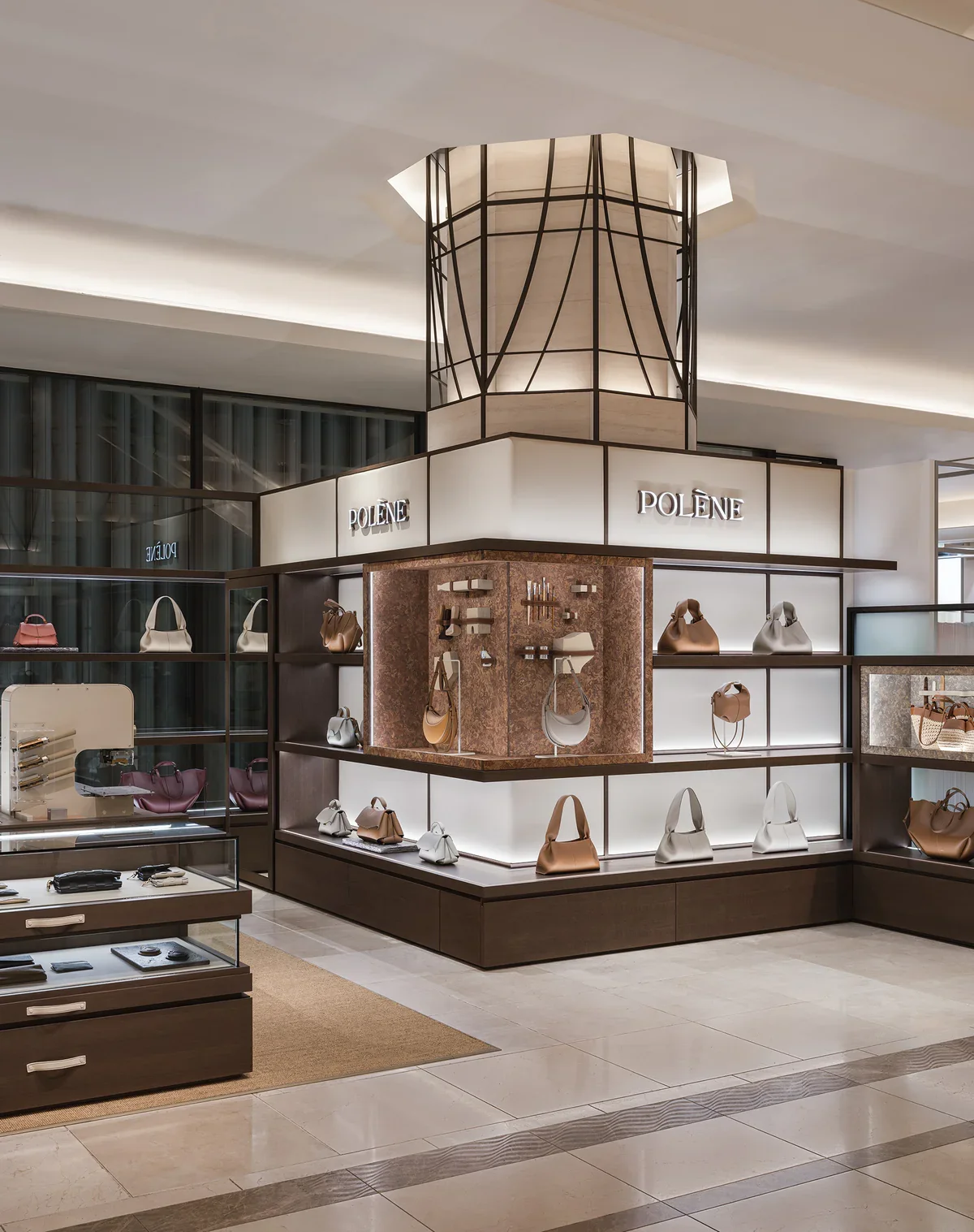 Projet aménagement boutique Polène