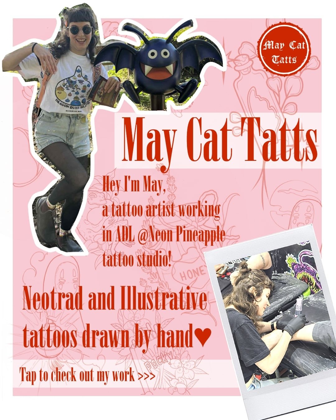 Hey everyone! 
It&rsquo;s a brand new year and I thought I should introduce myself to my new followers! 💘

🍍My name is Michelle, I&rsquo;m coming up for my 5th year of tattooing in 2026 and I&rsquo;m a resident artist @neon.pineapple.tattoo 

🌻I l