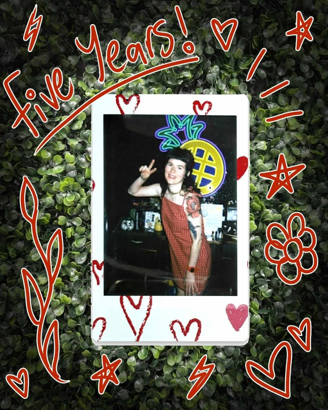 Opps I almost forgot about my tattoo-anniversary! haha

It&rsquo;s been 5 years since I did my first tattoo! Woo!🎉

I can&rsquo;t begin to tell you all how amazing these last 5 years have been, being able to tattoo and create art for a living has be