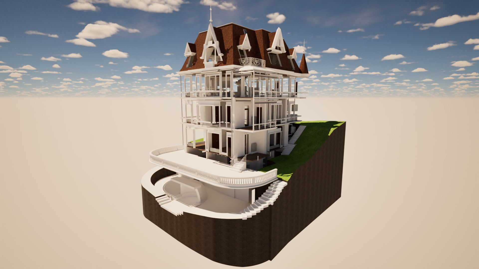 Render ab 3D Modell in Archicad