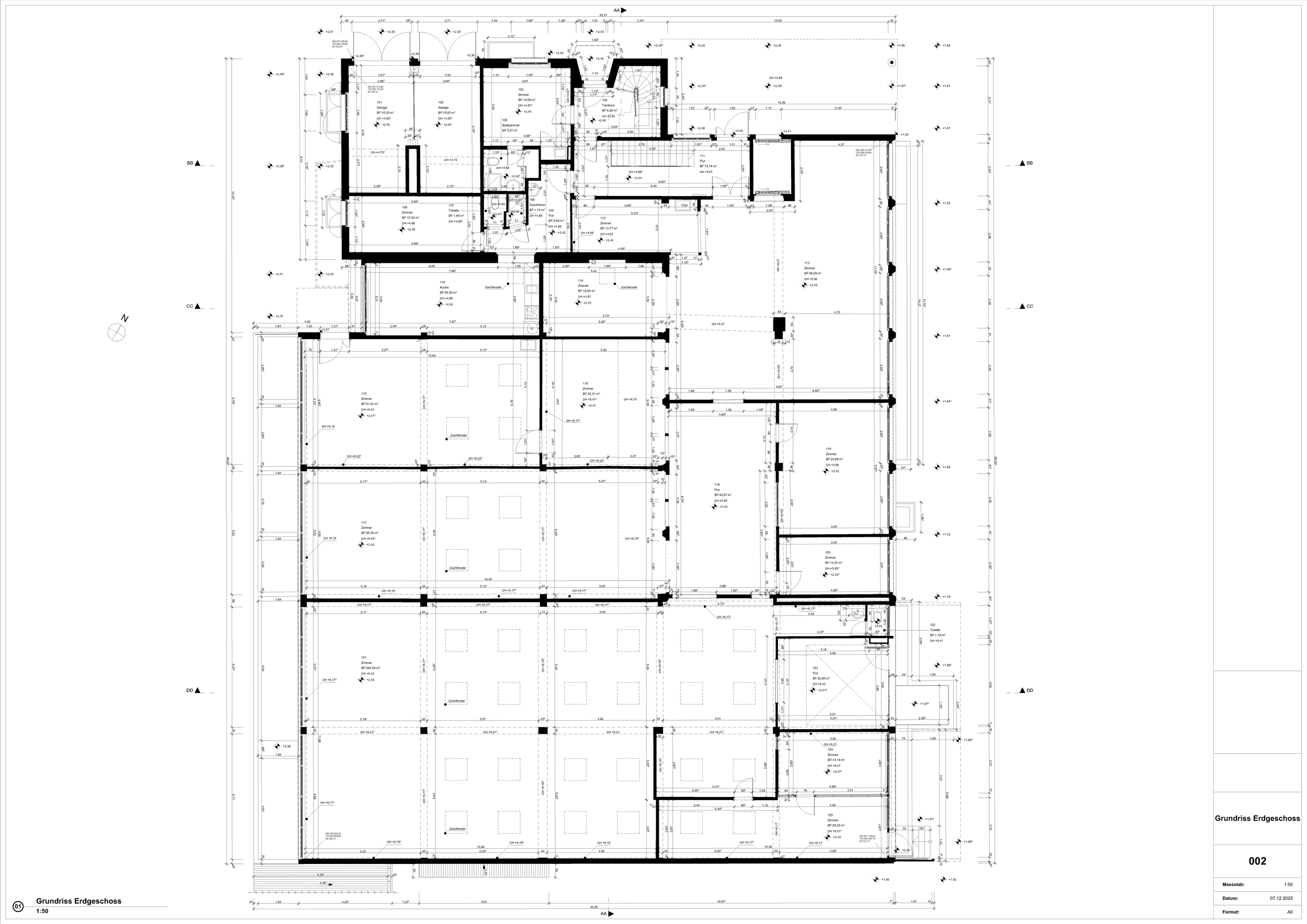 Plano de la planta baja