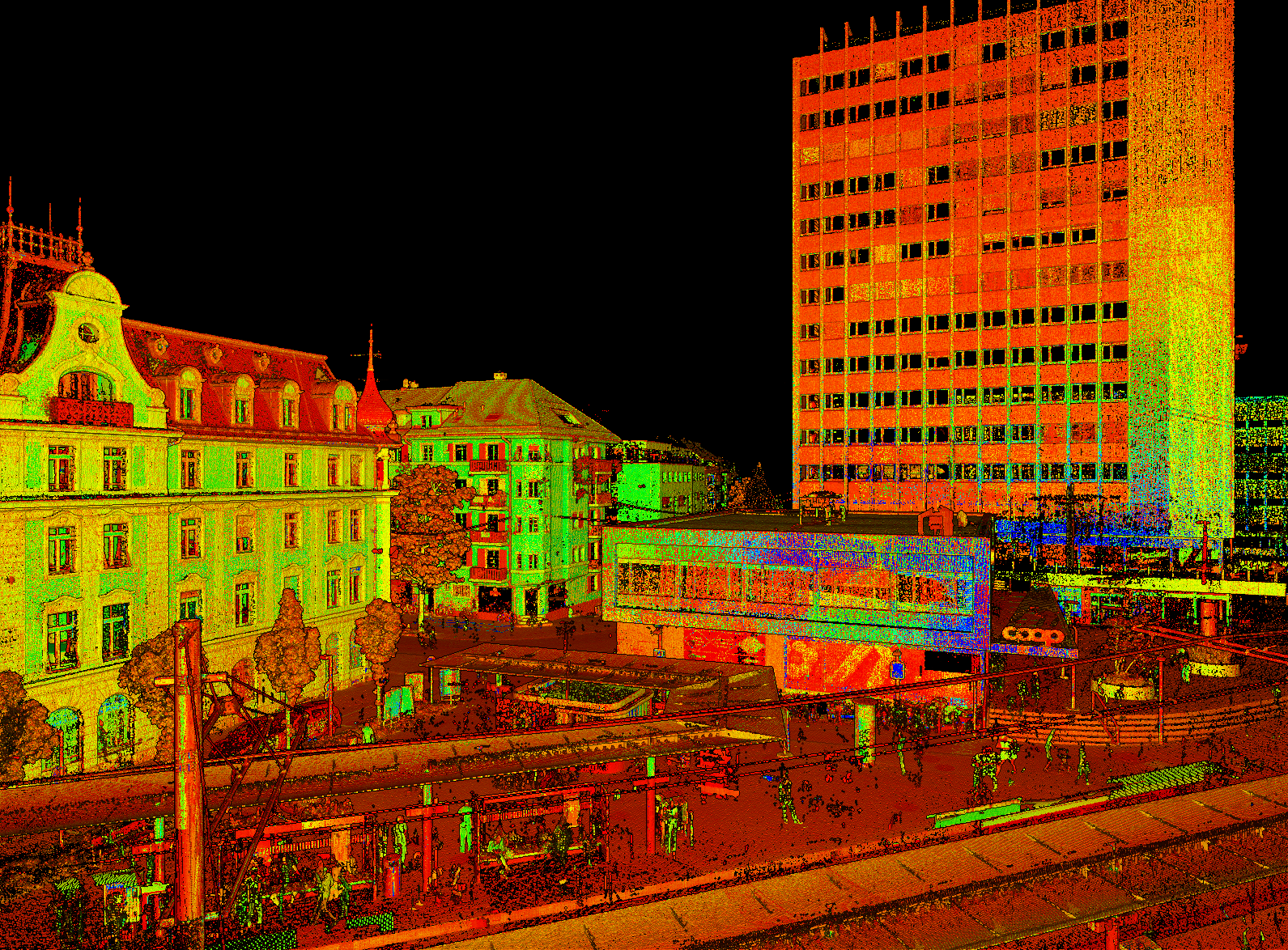 Punktwolke Eigerplatz