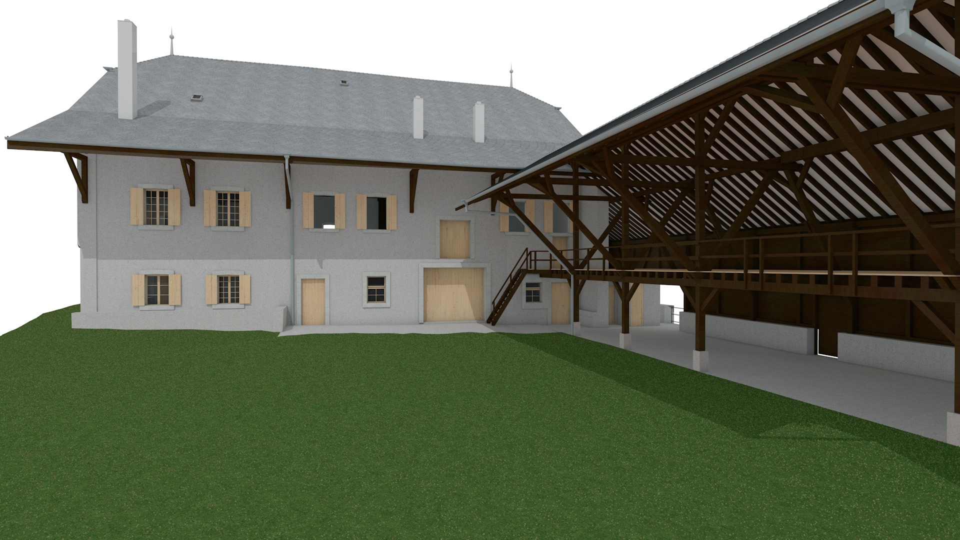 Render Chateau de Mex