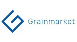 Logo of Grainmarket with a stylized 'G' and the word 'Grainmarket' next to it