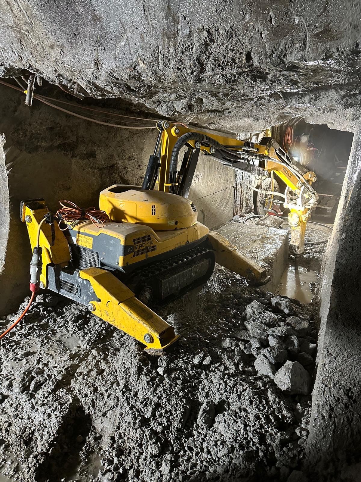 Cantiere condotta centrale idroelettrica Airolo